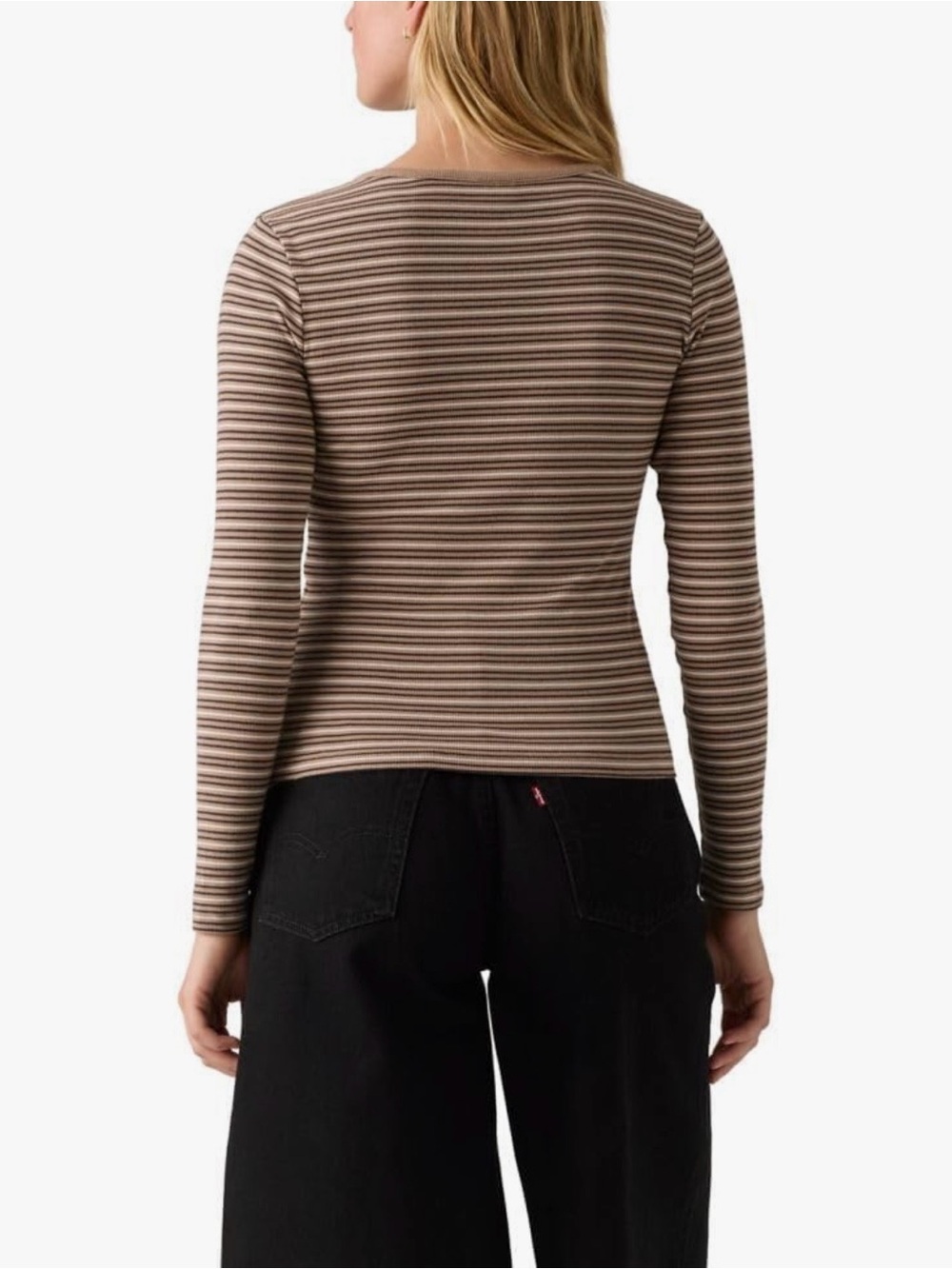 Levi's Women's Hayes Long-Sleeve Tee - Picture 2 of 5